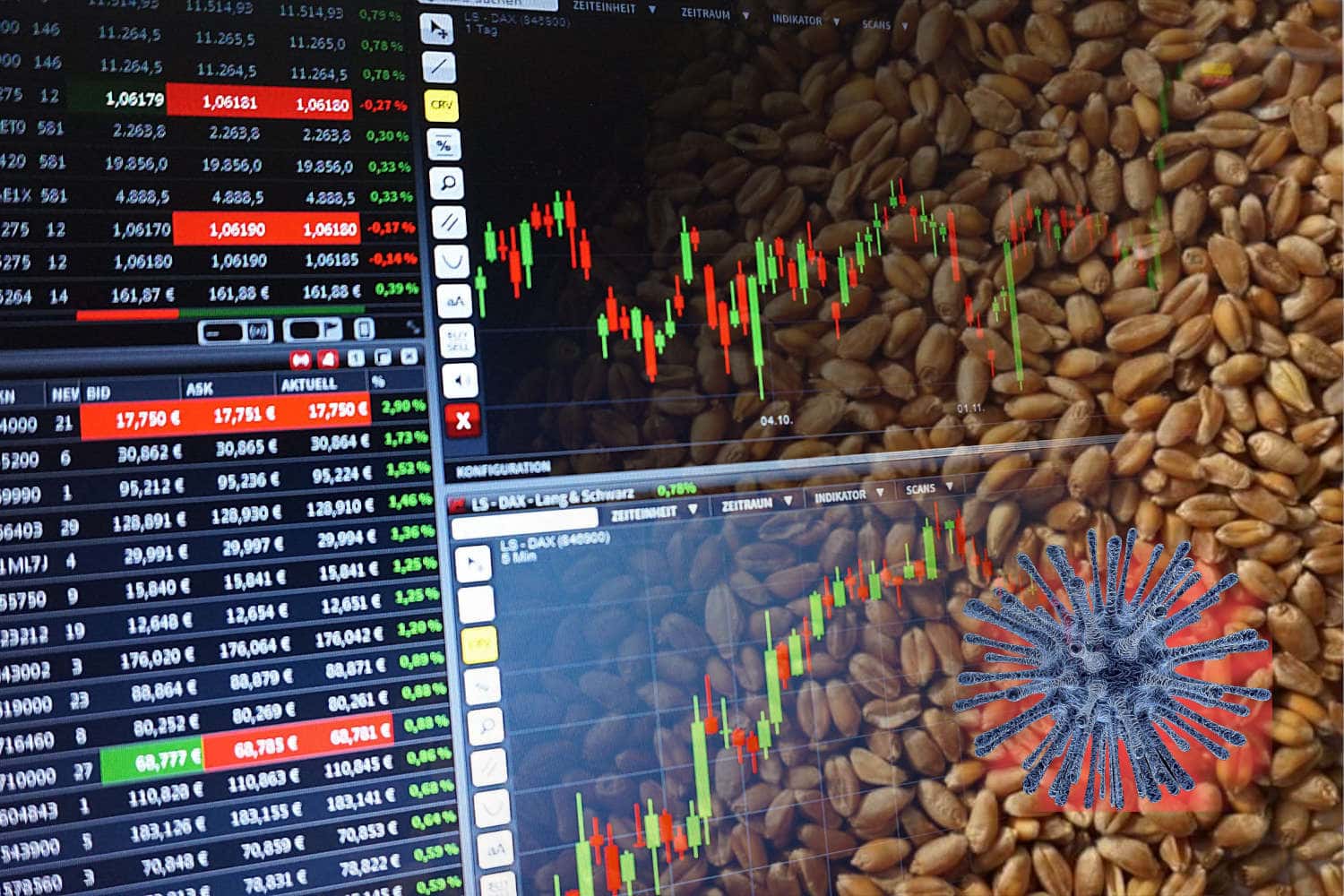 Słabnące euro i brak publikacji raportów USDA wspiera ceny zbóż na Matif