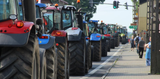 Policja komentuje protest AGRO-Unii