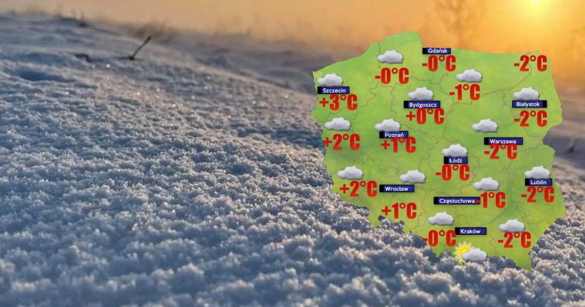 Zima w poniedziałek zacznie powoli ustępować [POGODA]