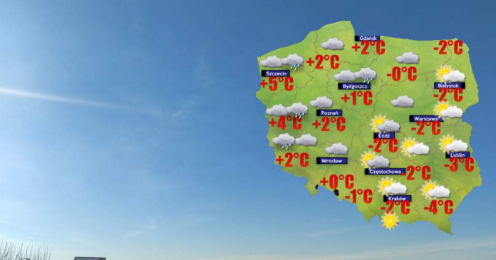 Duże różnice w temperaturze nad Polską [POGODA]