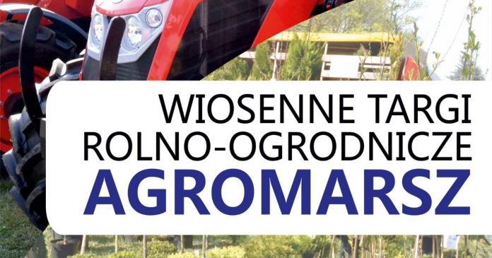 Kiermasz ogrodniczy i nowoczesny sprzęt rolniczy na targach w Marszewie