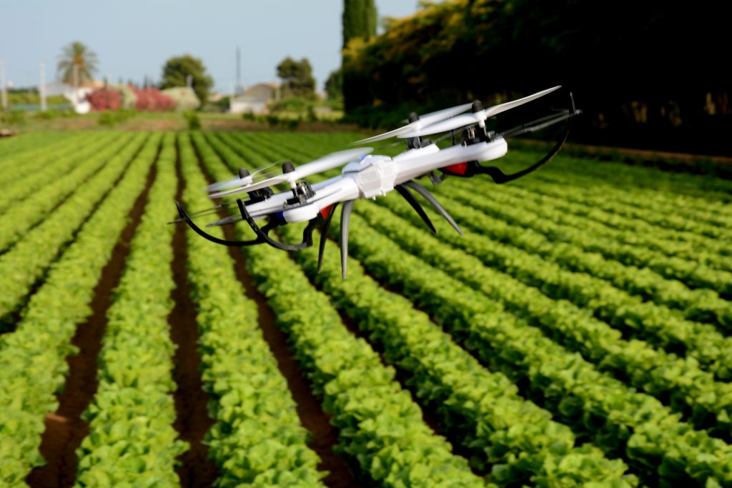 drony rolnicze używanie