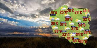 W środę zagrzmieć może na krańcach wschodnich i zachodnich [POGODA]
