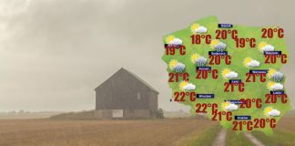 W sobotę kolejny front. Najwięcej opadów w okolicy Poznania i Gorzowa [POGODA]