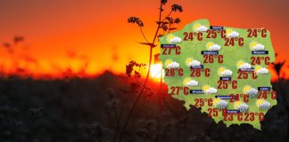 W czwartek popada miejscami na wschodzie, południu i środkowym wschodzie Polski [POGODA]