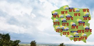 W środę w rejonie Pucka, Krynicy Morskiej spadnie 20 mm deszczu [POGODA]