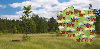 We wtorek najwięcej burz od Miastka po Gniezno [POGODA]