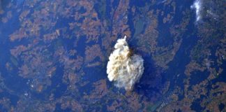 Ogromny pożar zboża w Wielkopolsce widoczny był z kosmosu