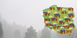 W środę i czwartek deszcze sięgną południowej Polski [POGODA]