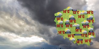 We wtorek znacznie mniej opadów na zachodzie kraju [POGODA]
