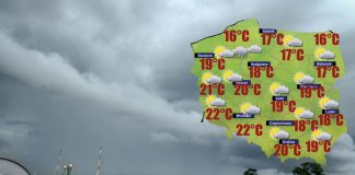 Wtorek z dużą ilością chmur, porannymi mgłami na środkowym wschodzie i silnym wiatrem na północy [POGODA]