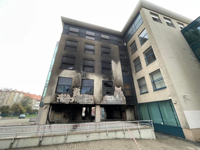 Pożar Uniwersytetu Przyrodniczego we Wrocławiu