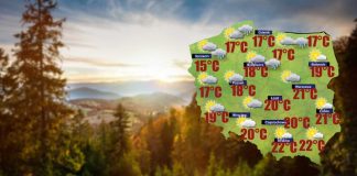 W sobotę nad Polską przejdzie mało aktywny front chłodny
