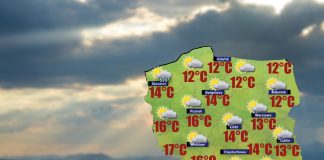 Na froncie chłodnym najwięcej opadów pojawi się na północy kraju oraz w górach [POGODA]