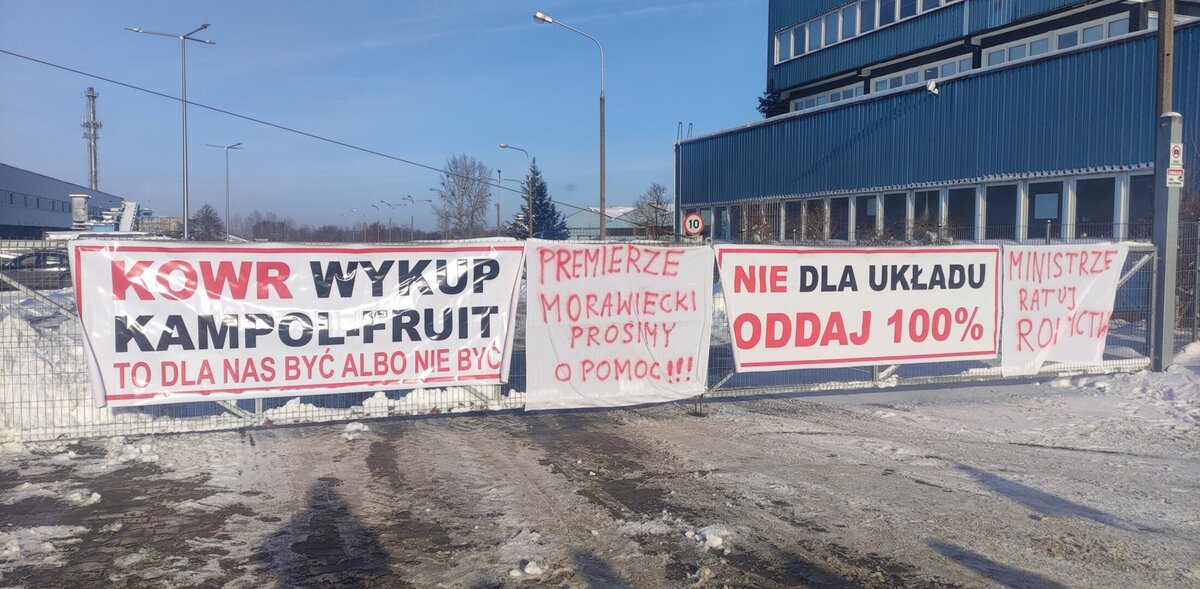 Upadek Kampol-Fruit: Milionowe straty rolników i niepewna przyszłość giganta