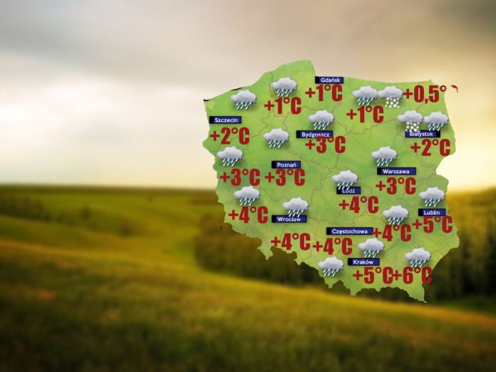 Najwięcej deszczu spadnie w rejonie Zawiercia, Miechowa i Olewina