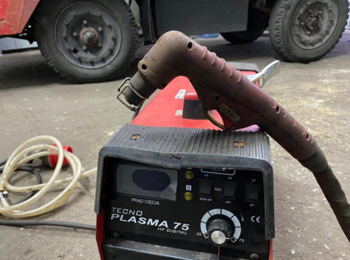 Przecinarka plazmowa we własnym garażu