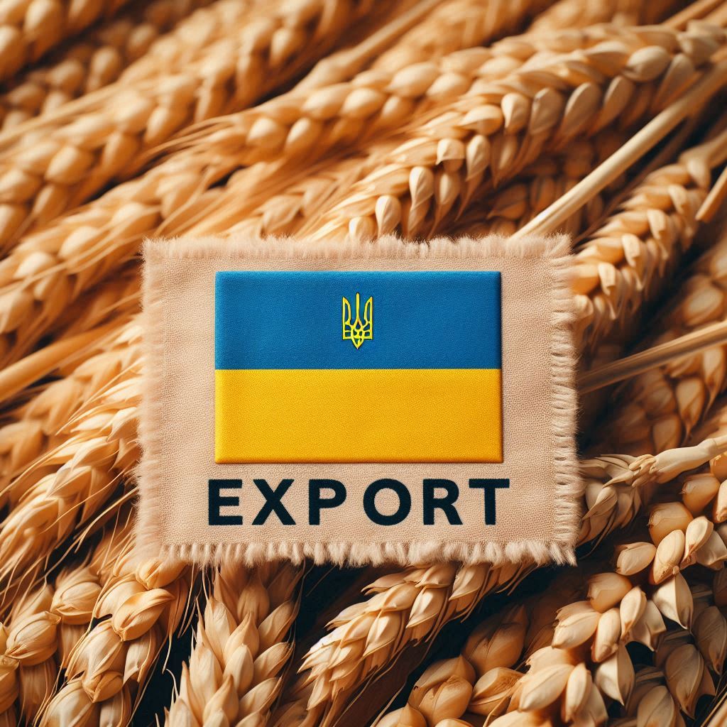 Eksport ukraińskich zbóż pozostaje w tyle za poprzednim sezonem