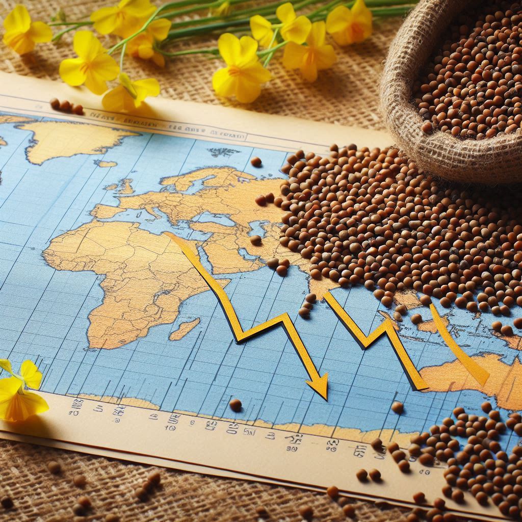 Ceny rzepaku na dnie. 15-miesięczne minima na giełdzie Matif!