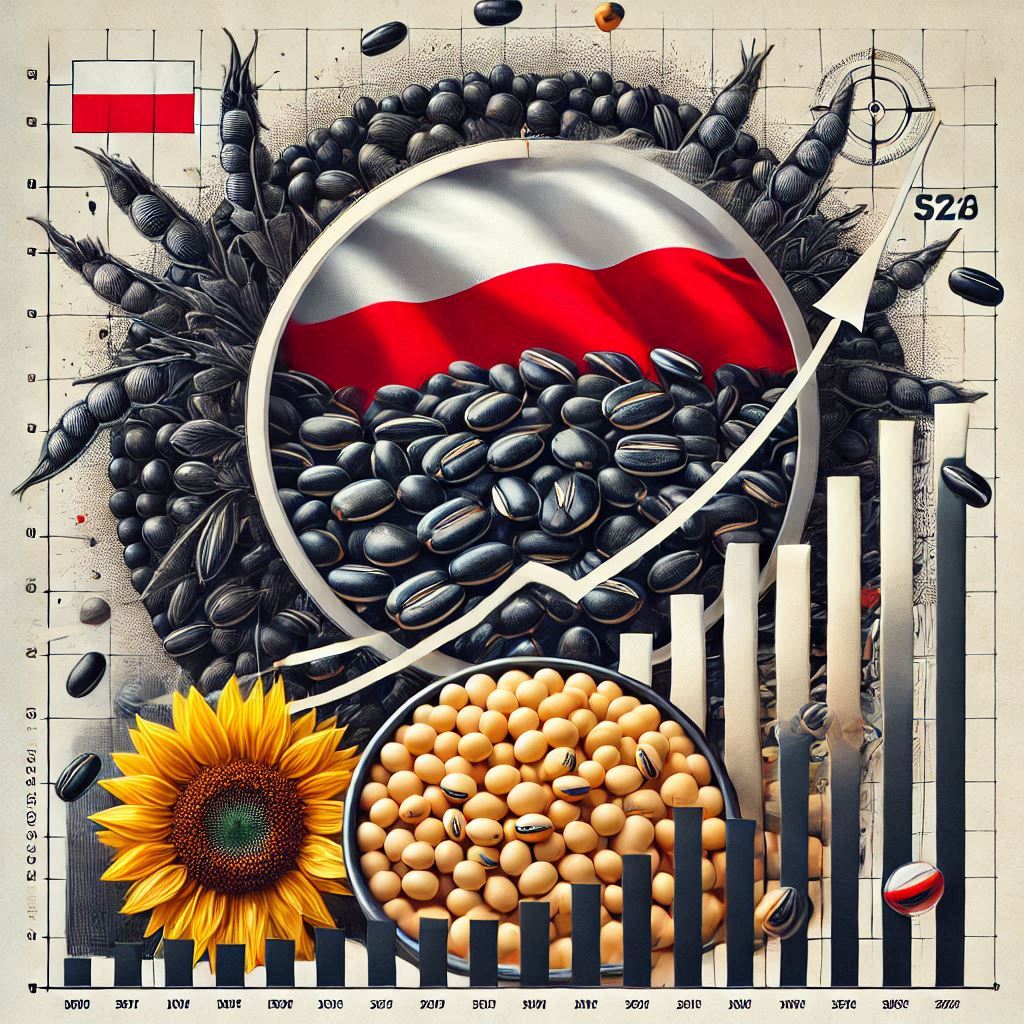 Światowe zbiory nasion oleistych i zapasy powinny być ponownie rekordowe