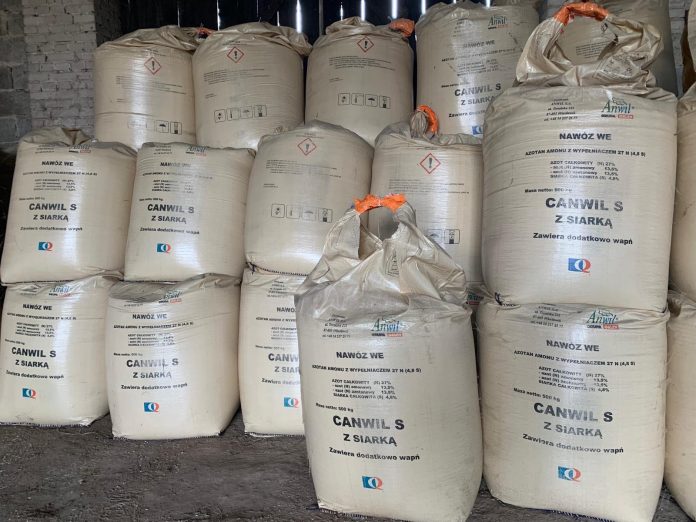 Rosja zakazuje eksportu saletry amonowej