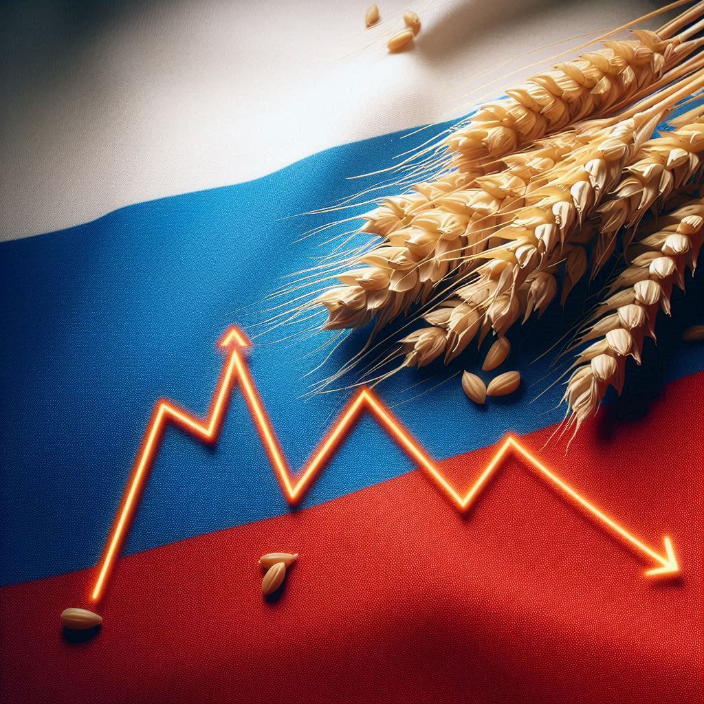 Rosja mocno ograniczyła eksport zbóż w kwietniu