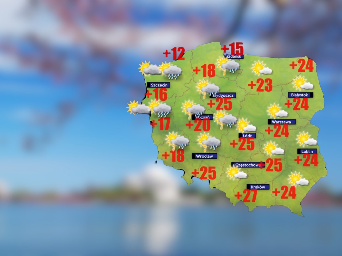 W Lany Poniedziałek o świcie od 3 stopni w Koszalinie do 8 stopni w Przemyślu [POGODA]