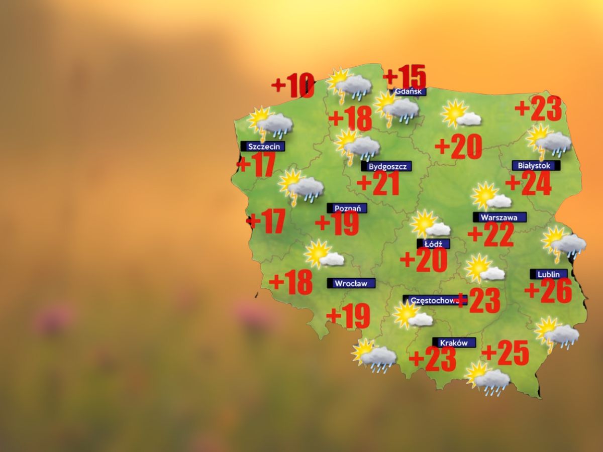 We wtorek o świcie od 7 stopni w Resku do 9 stopni na wschodzie, południu i w strefie opadów [POGODA]