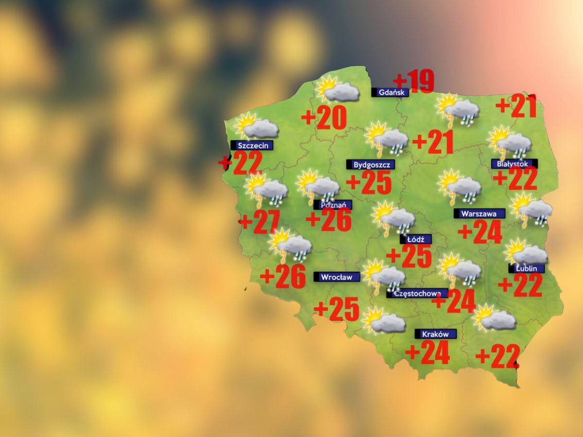 Grad, wichury i ściana deszczu. Miejscami w piątek przejdą nawałnice [POGODA]