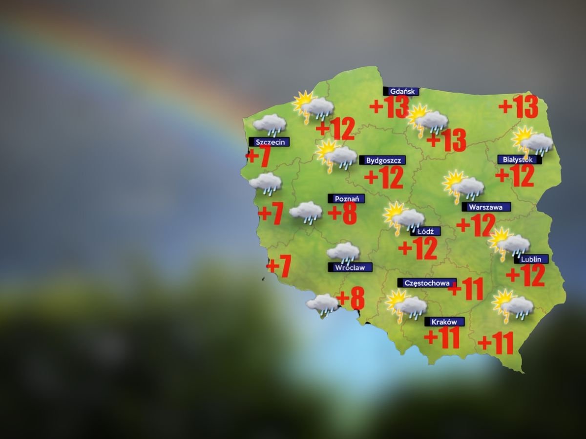 Mamy złe wieści dla środkowej Polski i dobre dla zachodniej części kraju [POGODA]