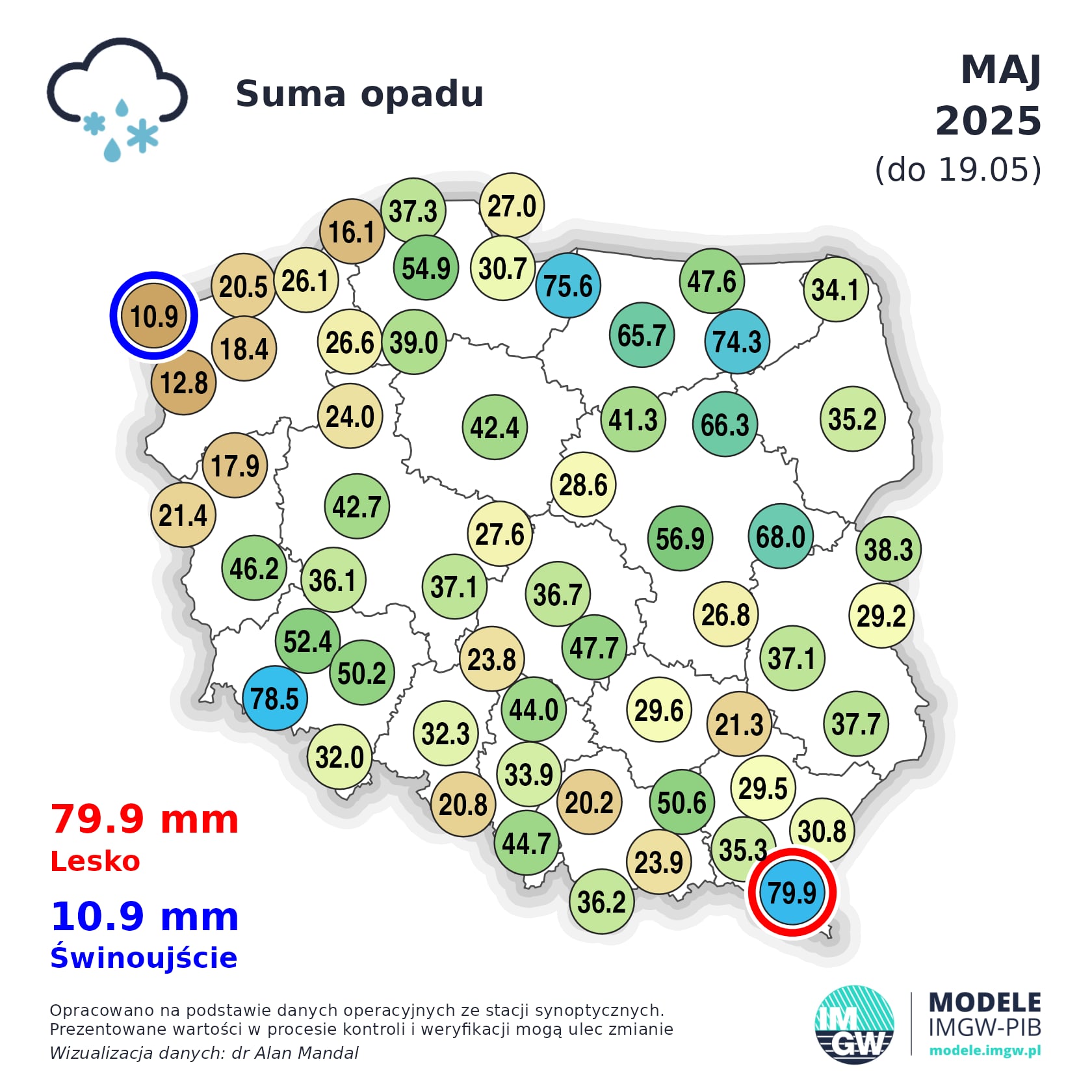 W jakich regionach Polski susza rolnicza została pokonana przez opady deszczu? Sprawdźmy!