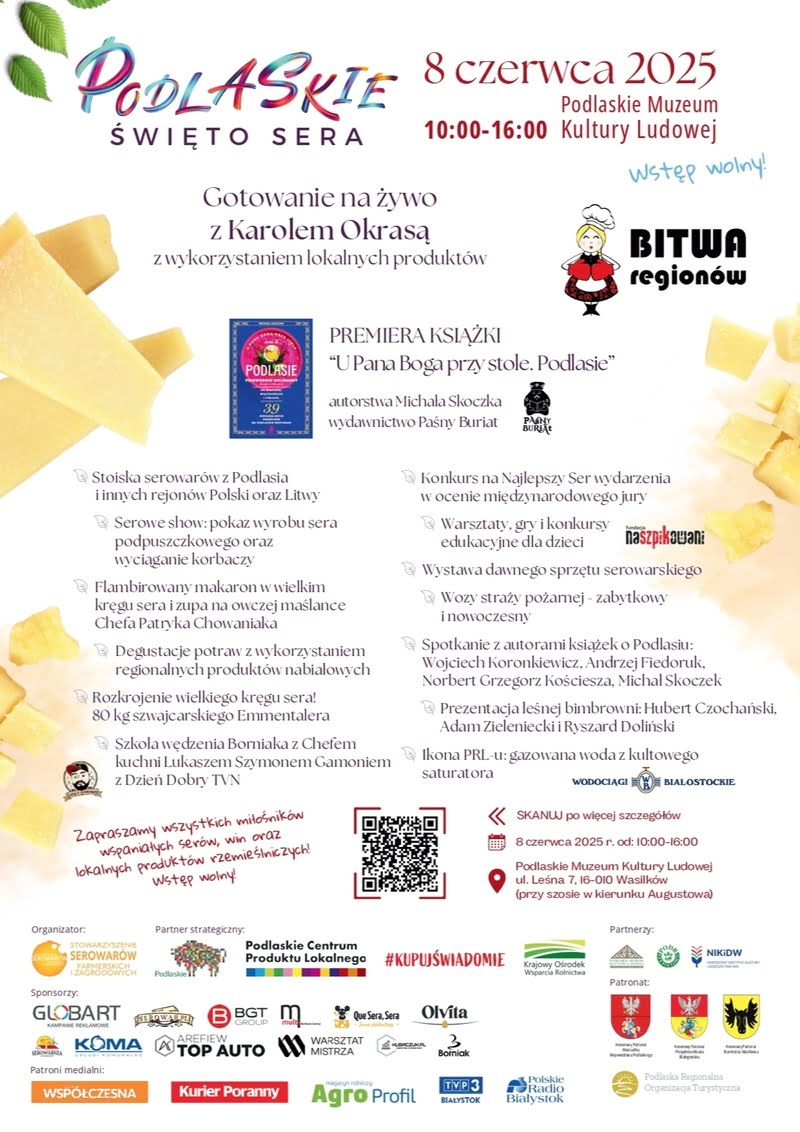 II Podlaskie Święto Sera – serce polskiego serowarstwa bije w Wasilkowie!