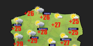 W środę o poranku na termometrach