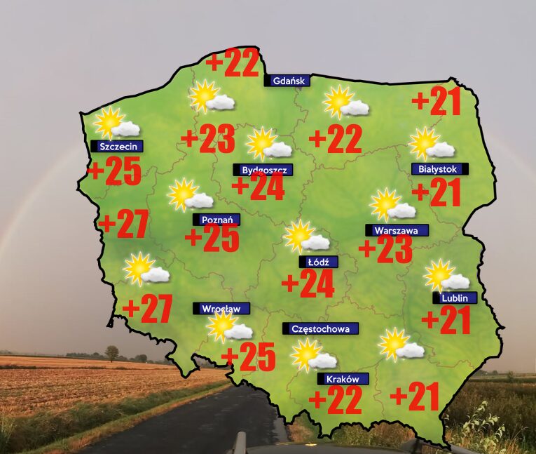 4 stopnie w Łodzi o świcie pokażą termometry w sobotę. Wietrznie będzie do końca czerwca 1 Pogoda na 21 czerwca
