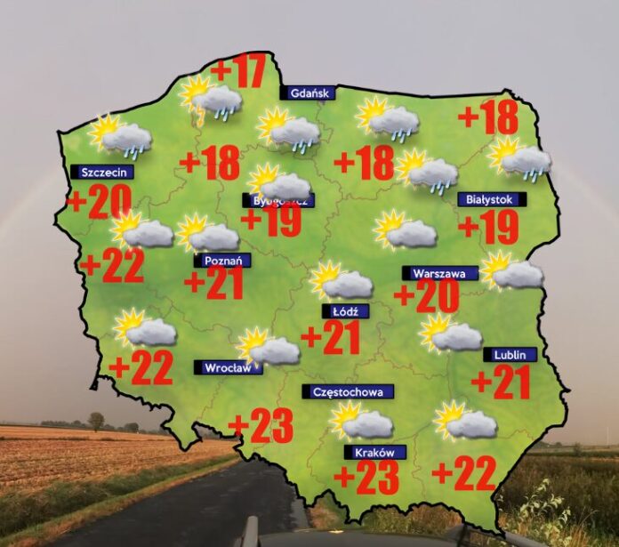 Pogoda dla 24 czerwca