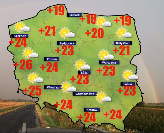 Pogoda dla 30 czerwca