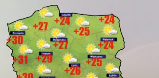 Pogoda dla 1 lipca