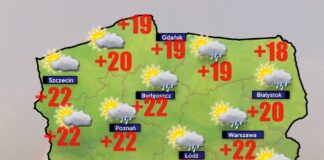 Prognoza pogody na 27 czerwca