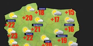 Prognoza pogody na 12 czerwca