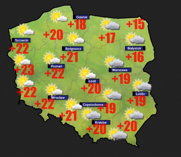 Prognoza pogody na 12 czerwca