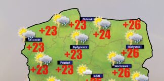 Pogoda dla 13 lipca