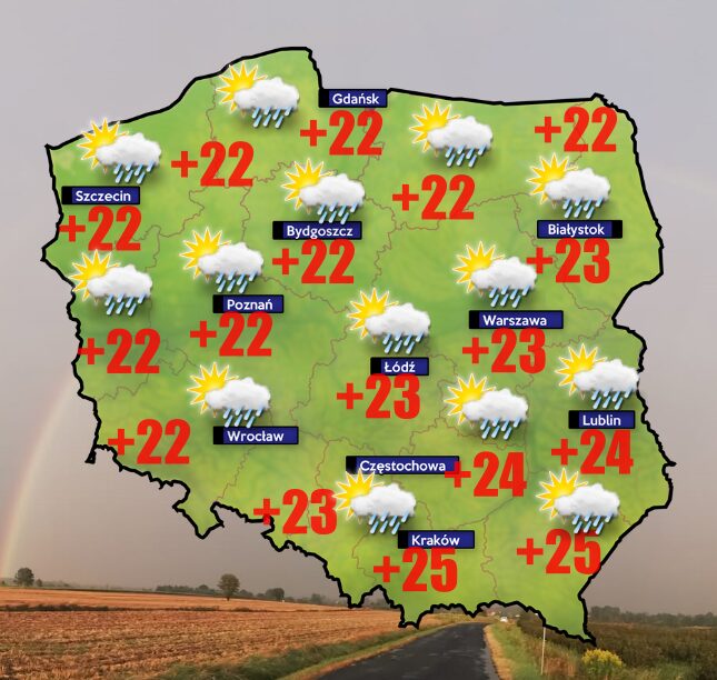 1 sierpnia deszcz zakłóci żniwa w niemal całym kraju 1 Pogoda 1 sierpnia