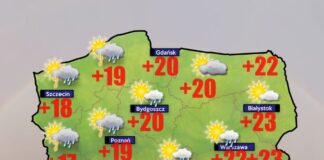 Pogoda 17 lipca