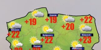 Pogoda dla 4 lipca