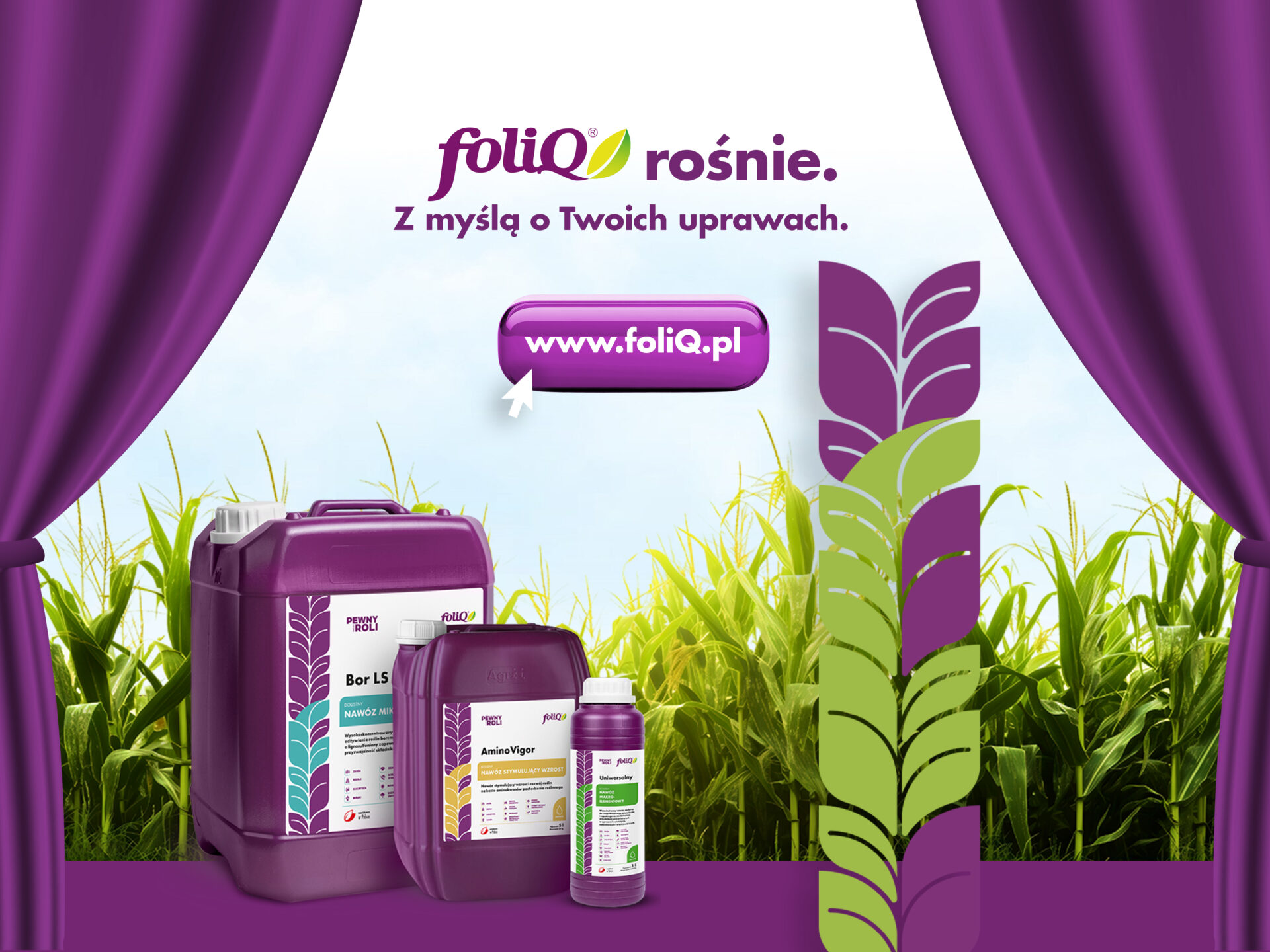FoliQ rośnie! Rebranding etykiet produktowych oraz nowa witryna już dostępna dla Rolników.