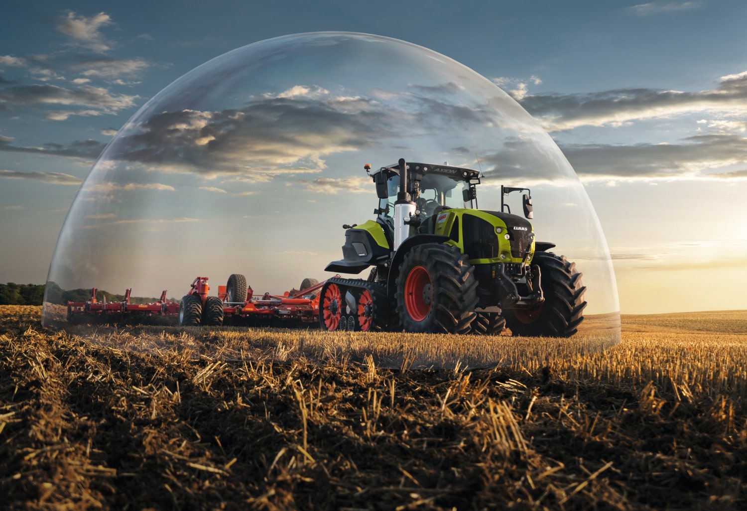 Idealny ciągnik CLAAS do uprawy uproszonej lub bezorkowej
