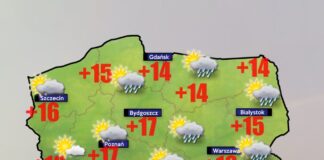 Pogoda 25 sierpnia