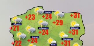Pogoda 29 sierpnia