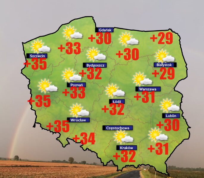 Pogoda na 15 sierpnia