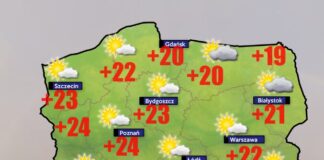 Pogoda na 17 sierpnia